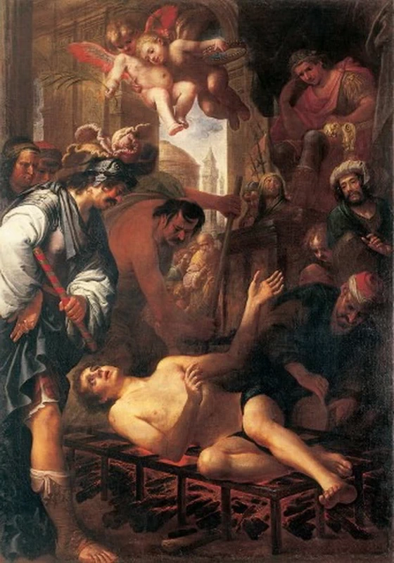 Martirio di san Lorenzo - Prato